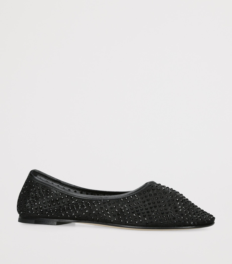 Balla Mesh Ballet Flats BLACK Image 3