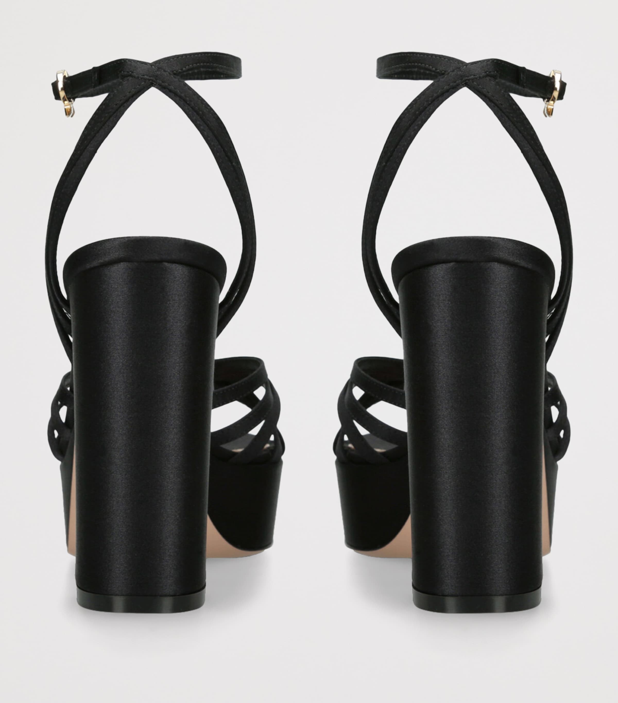 Rita Platform Sandals 70 BLACK Image 2