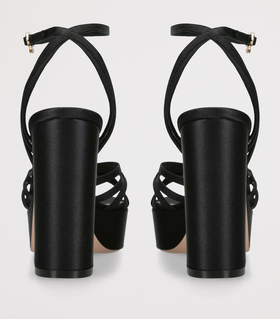 Rita Platform Sandals 70 BLACK Image 2