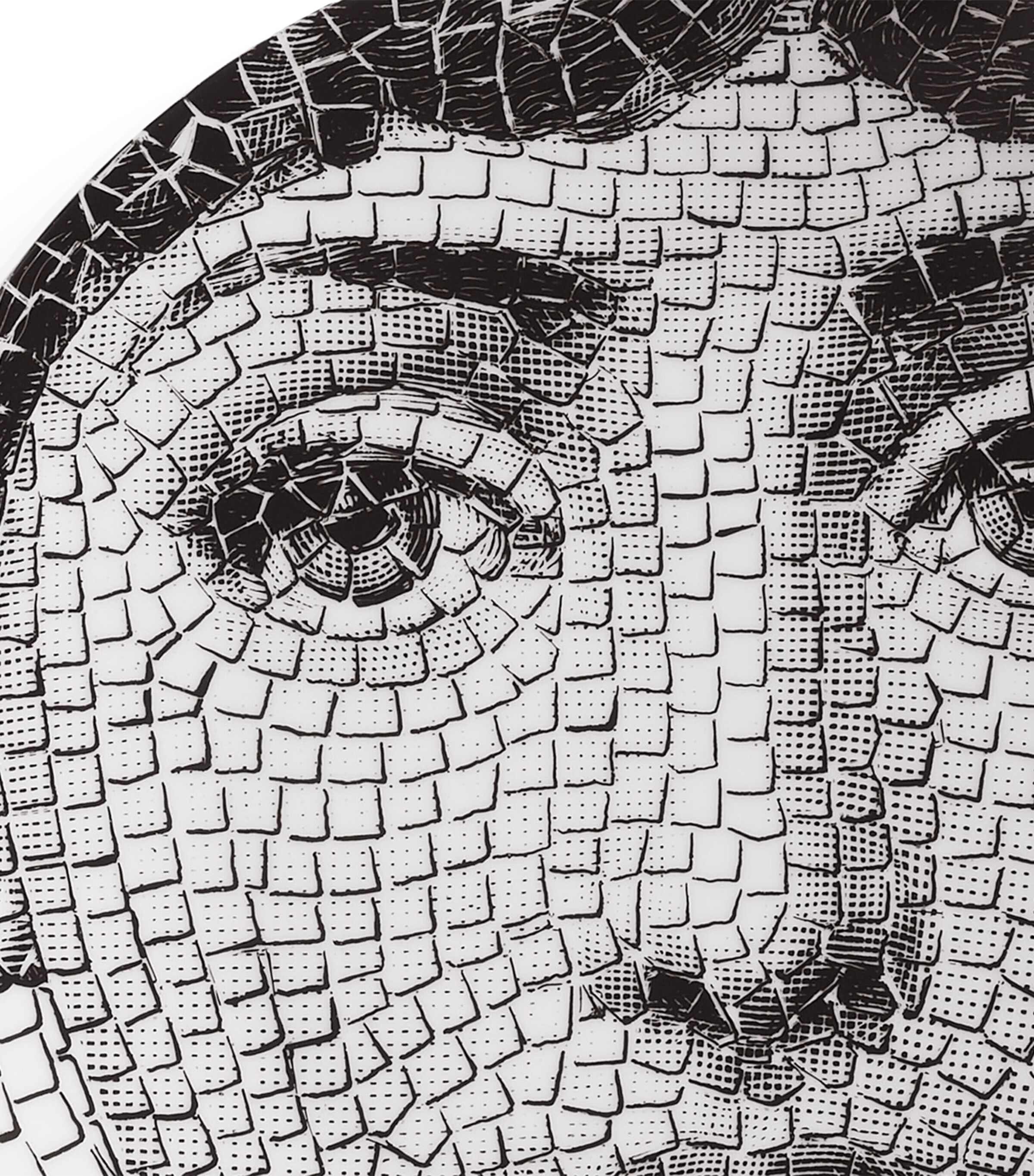 Fornasetti Tema e Variazioni No. 131 Wall Plate (26cm) Image 4