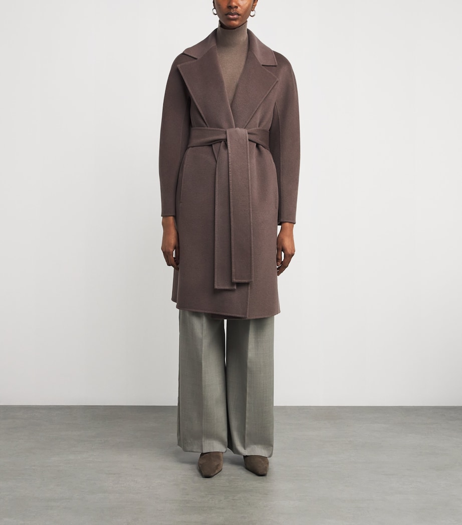 Wool-Cashmere Costa Coat MUSHROOM Image 3