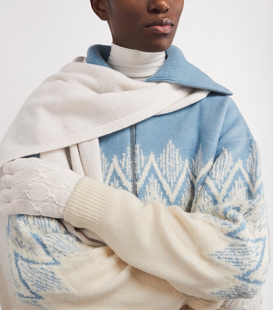 Quarter-Zip Hedda Sweater ASHLEY BLUE Image 6