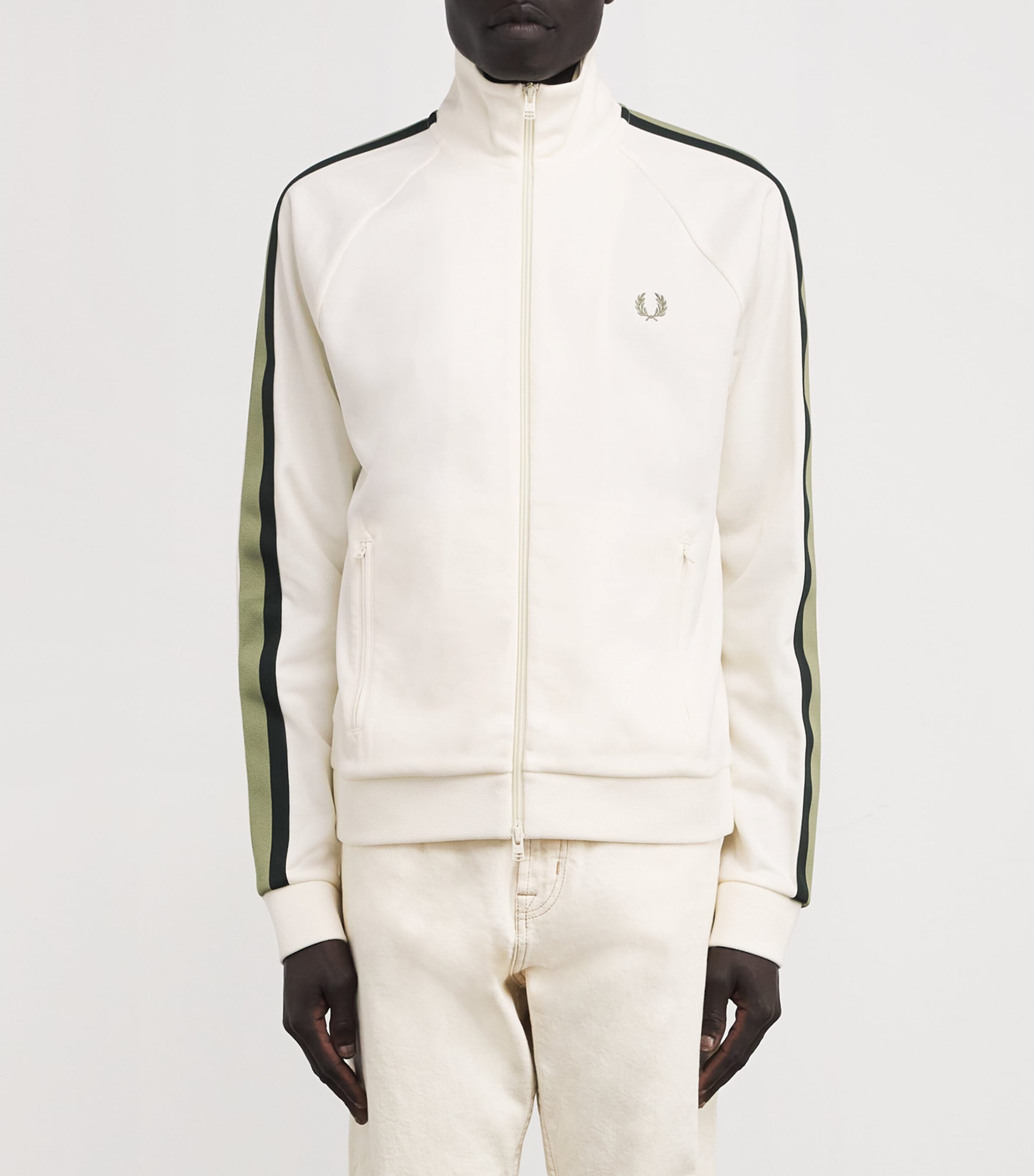 Fred Perry Contrast-Tape Track Jacket | Harrods US