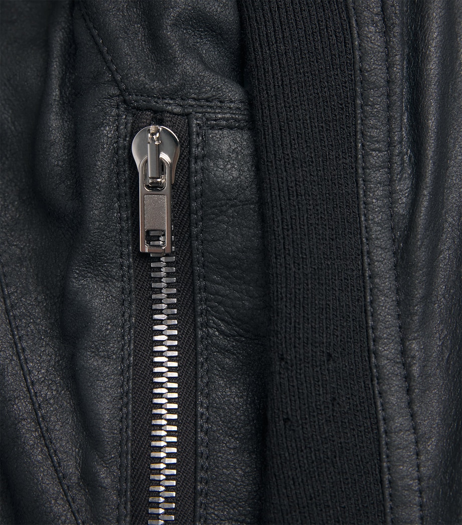 Naska Leather Jacket 09 BLACK Image 4