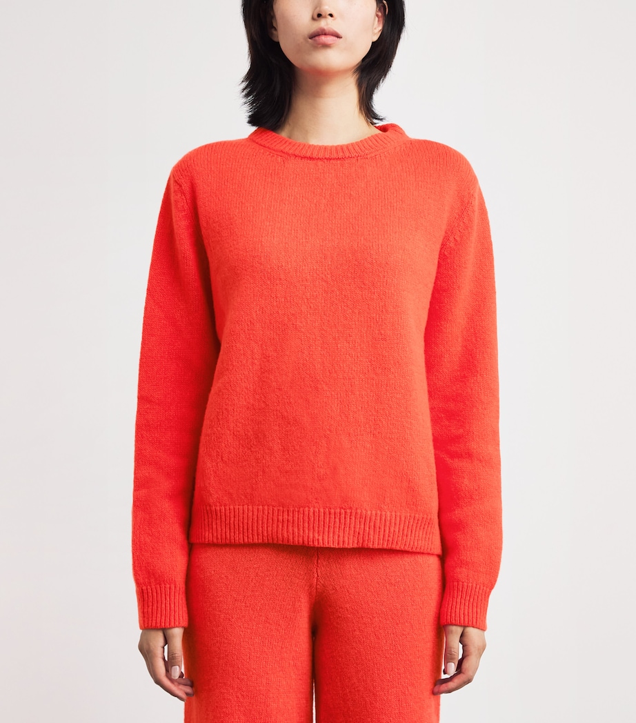 Cashmere Kismet Sweater CHERRY Image 3