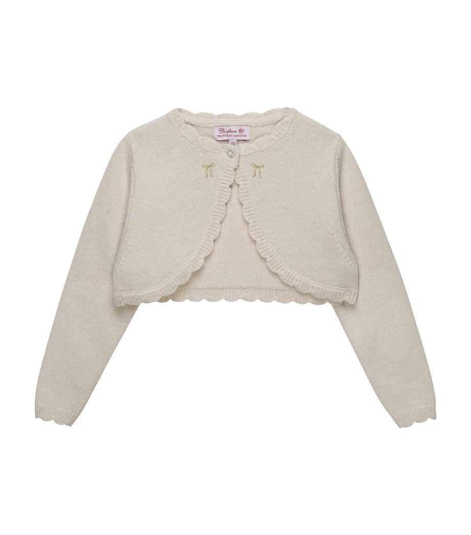 Trotters Maria Bolero Cardigan (2-5 Years) White Image 1