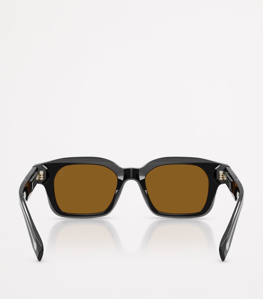 Acetate Square Jared Sunglasses 100353 Image 2