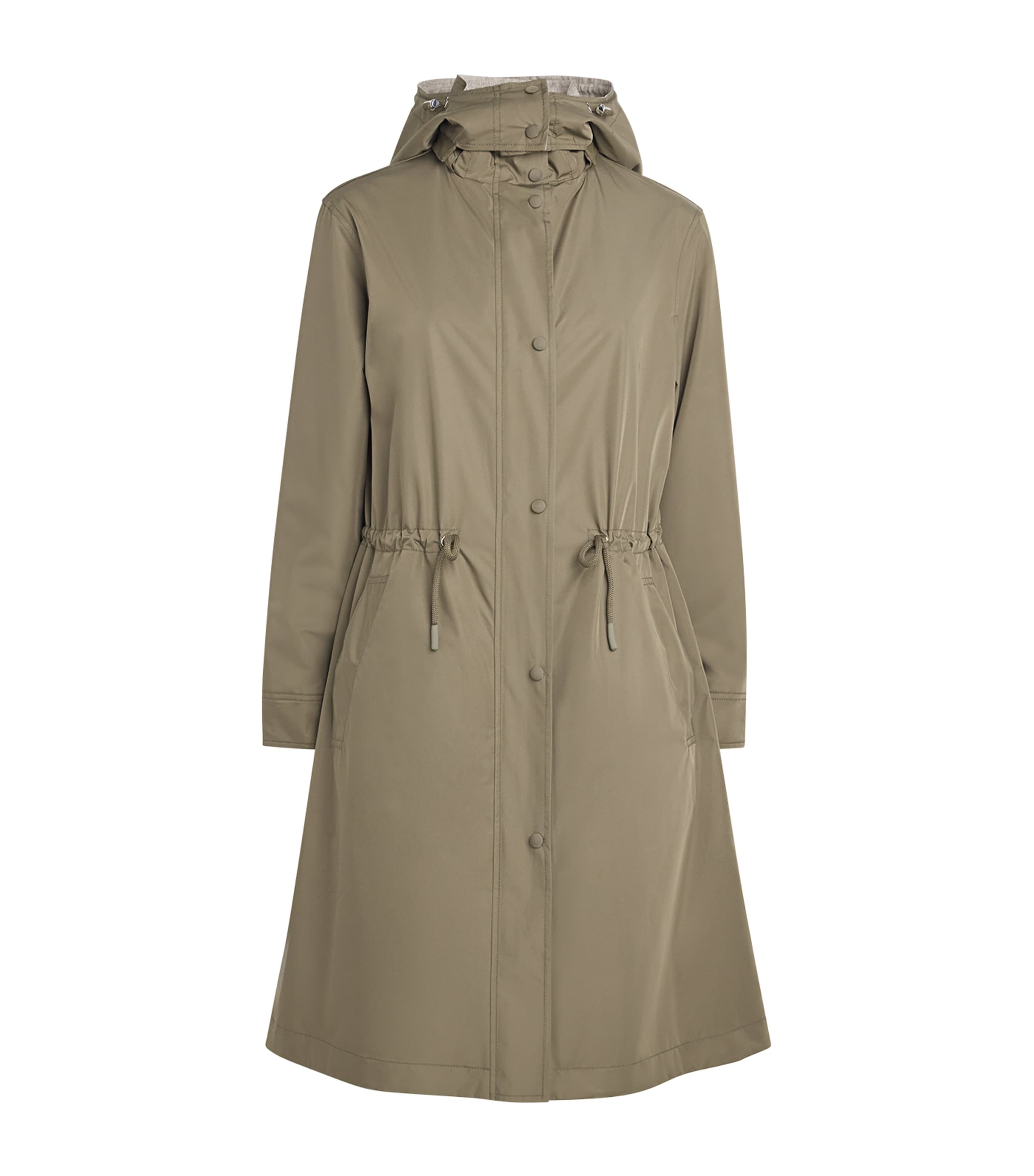 Yves Salomon Womens Reversible Waterproof Hooded Parka Image 1