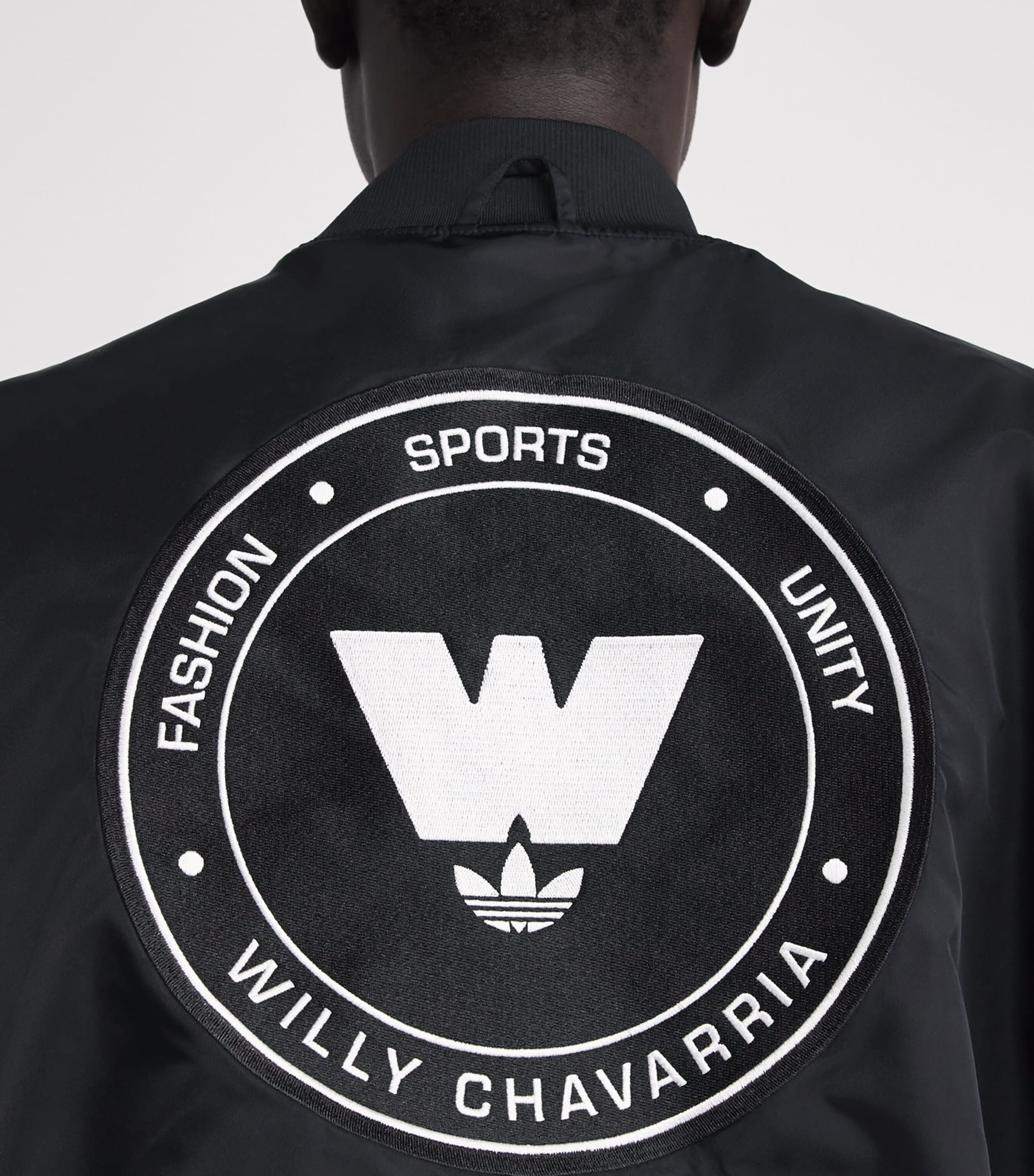 Willy Chavarria Mens x adidas Originals Padded Vest Black Image 3