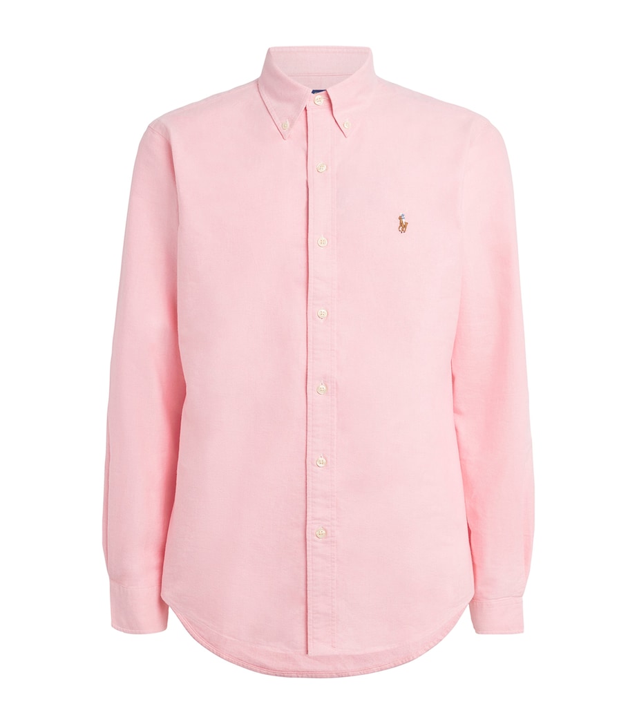 Cotton Oxford Shirt PINK Image 1