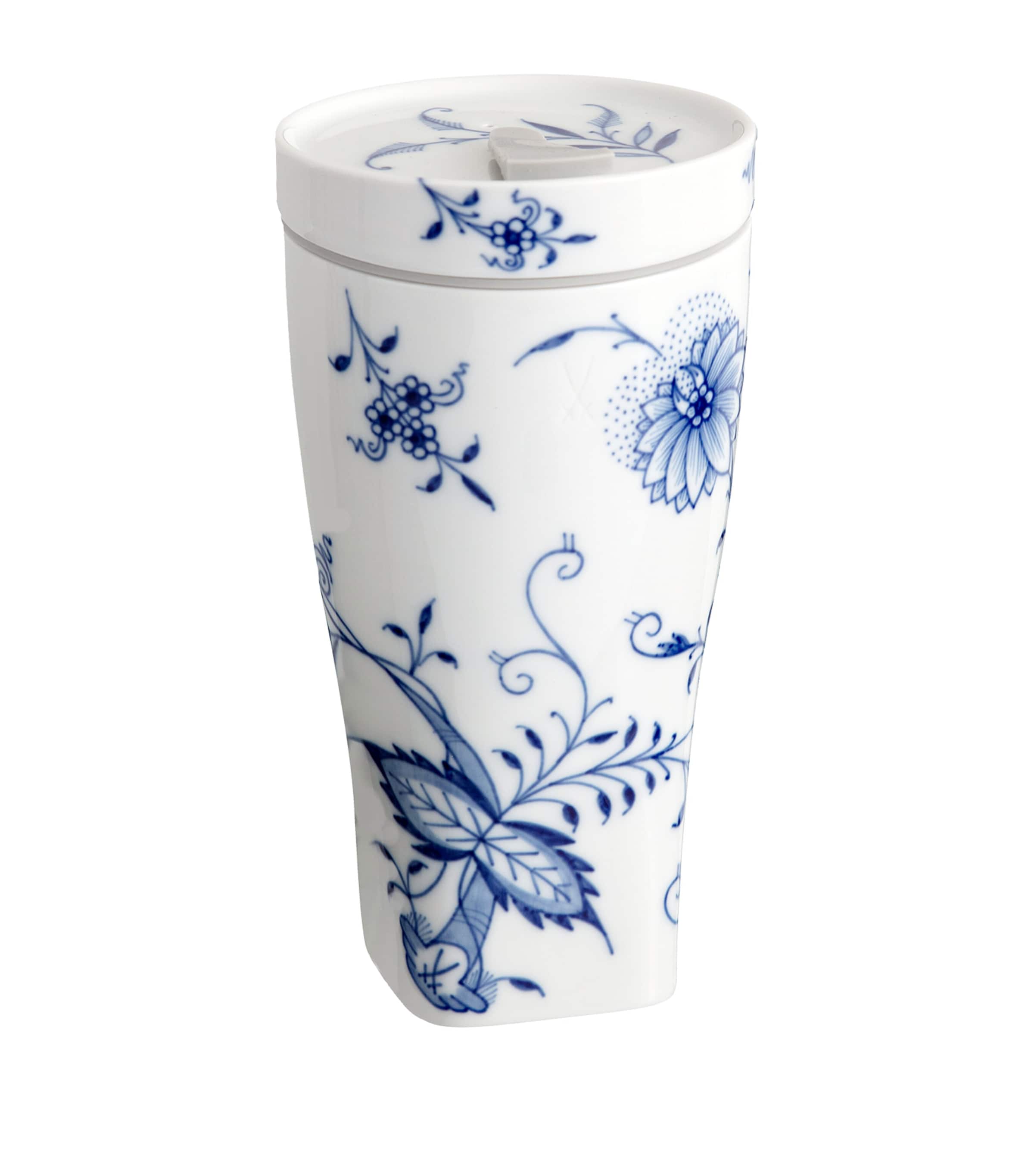Meissen Blue Onion Coffee To Go Travel Mug (350ml) Image 1