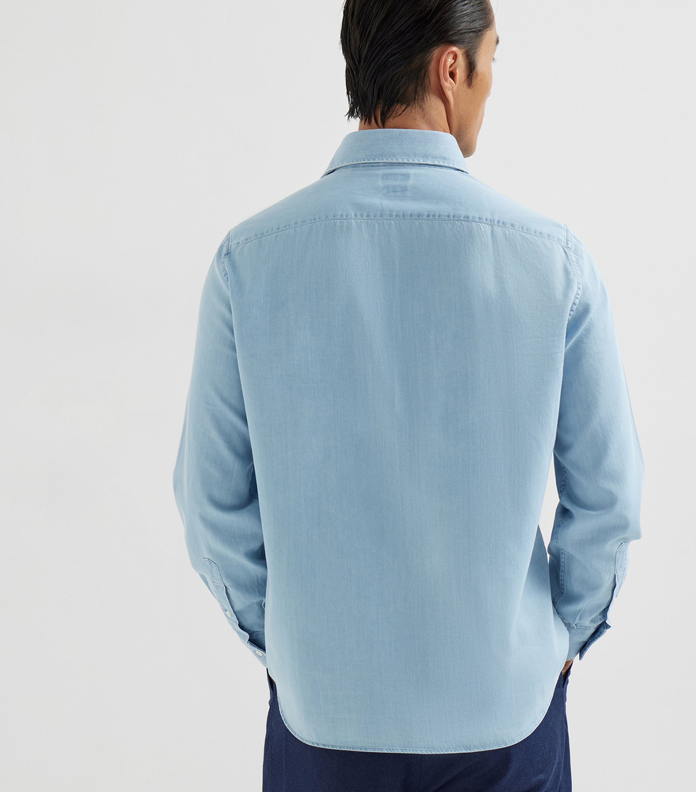 Lightweight Denim Shirt C008 Image 5