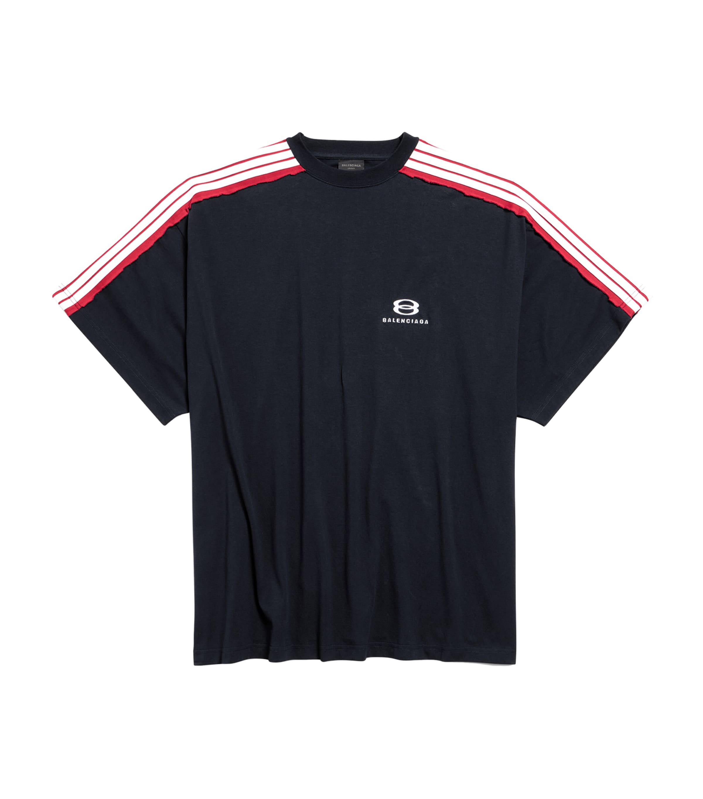 Balenciaga Oversized Logo T-Shirt | Men Clothing | T-Shirts | Logo T-shirts | Designers | Balenciaga | Women Bags | Basket Bags