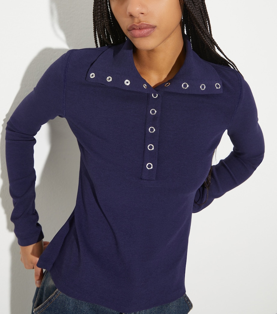 Jersey Polo T-Shirt MIDNIGHTBLUE Image 5