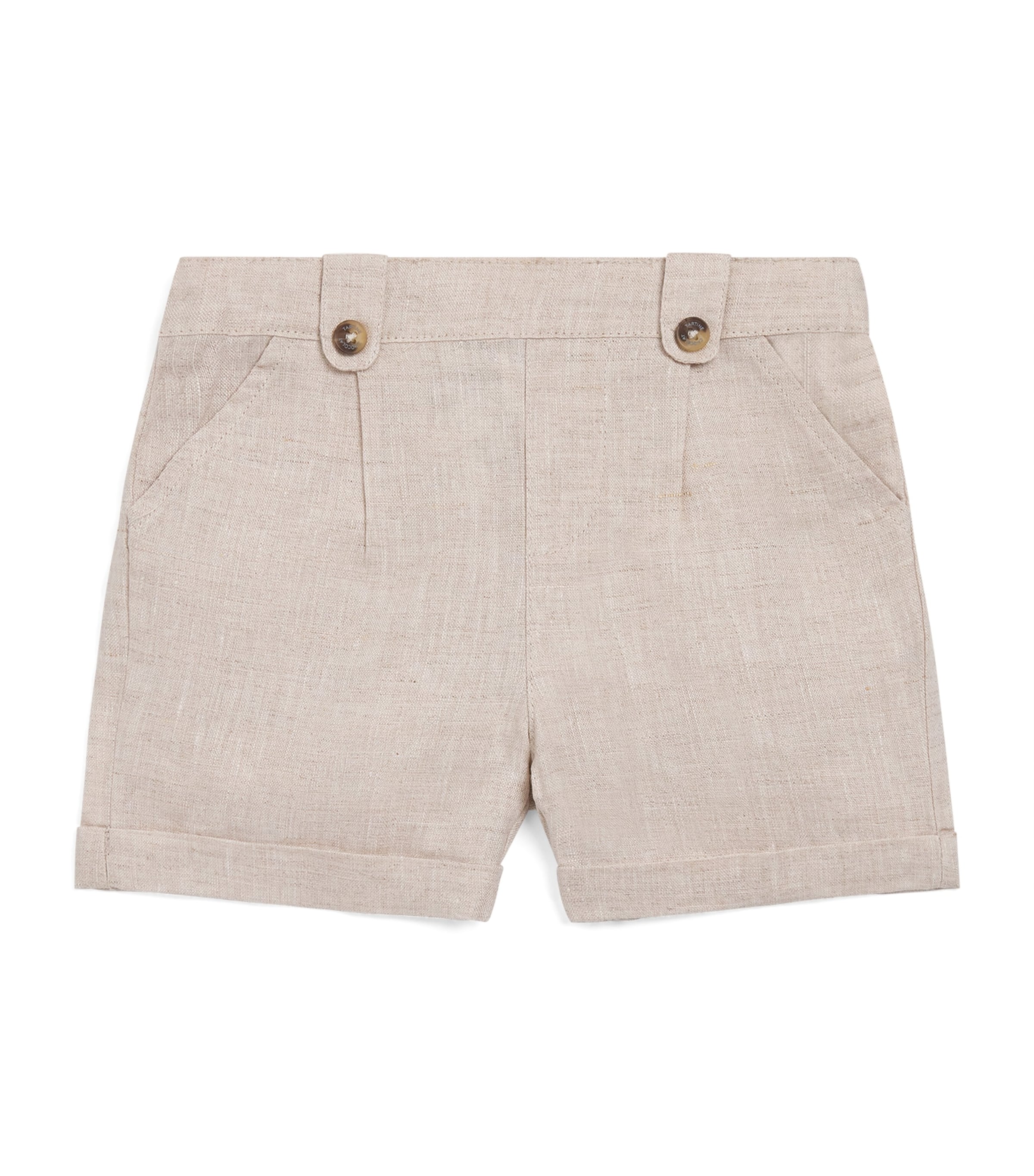 Linen Ceremony Shorts (3 Months – 4 Years) 17SABLE Image 1
