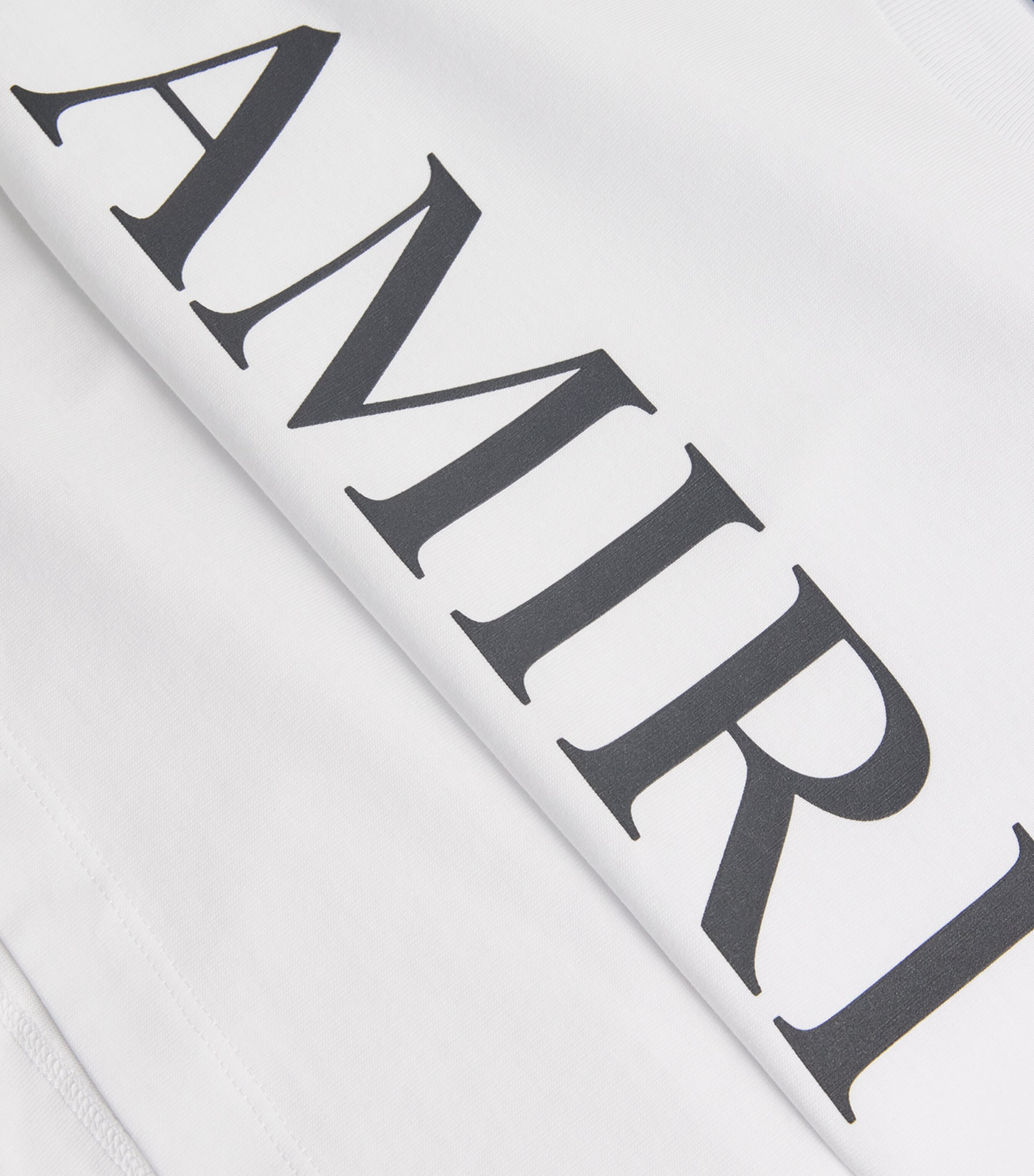 AMIRI Mens Cotton Logo T-Shirt White Image 11