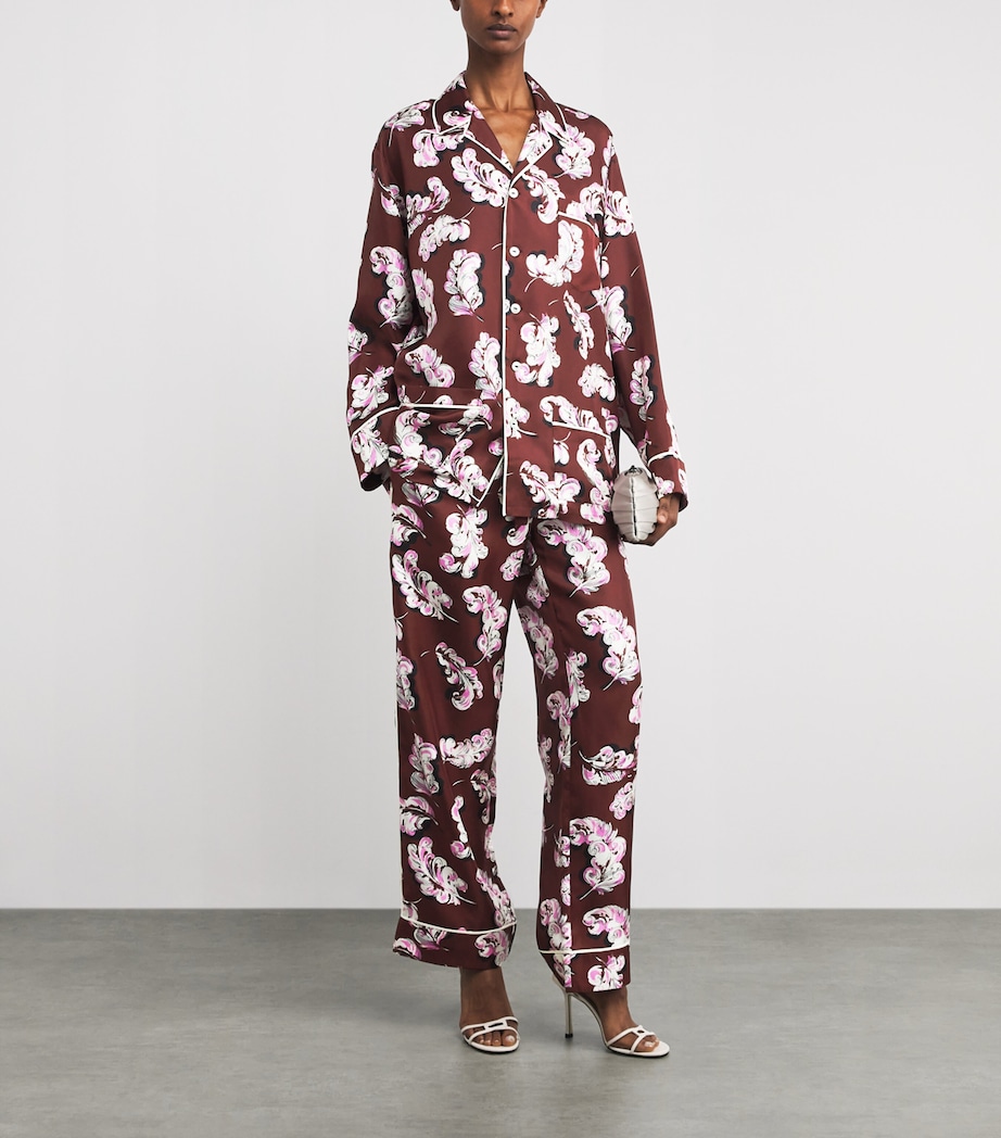 Silk Plume Yves Pyjama Set BOUDOIR Image 5