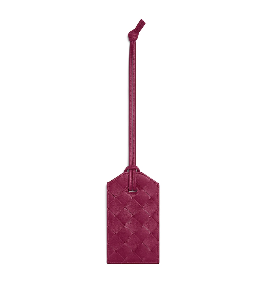 Intrecciato Leather Luggage Tag 5550 Image 1