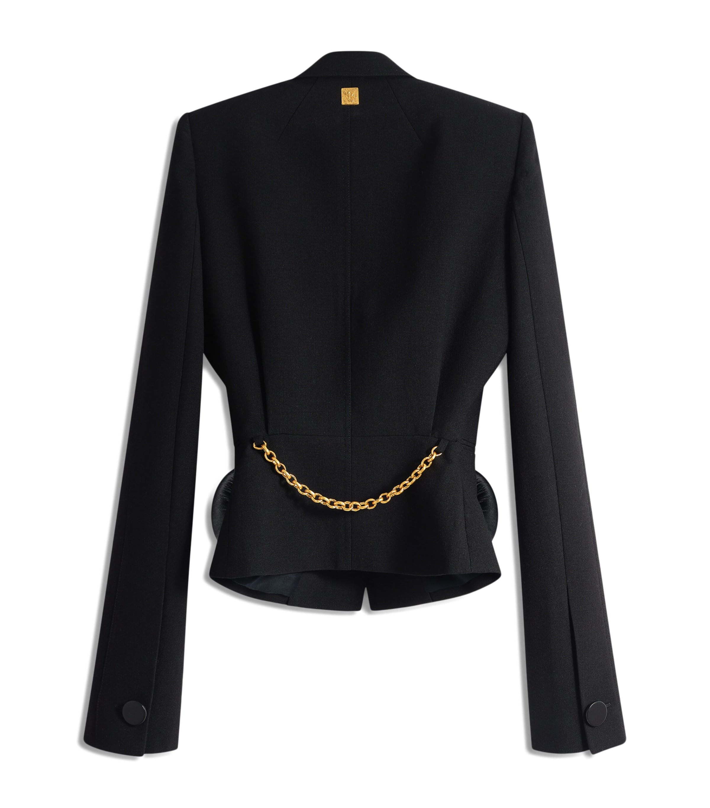 Schiaparelli Womens Embellished Elsa Jacket Black Image 5