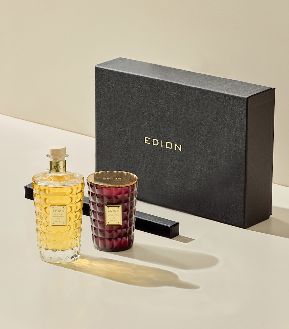 Cello Suite No.23 Rosastro Harmony Diffuser and Candle Set CLEAR Image 2