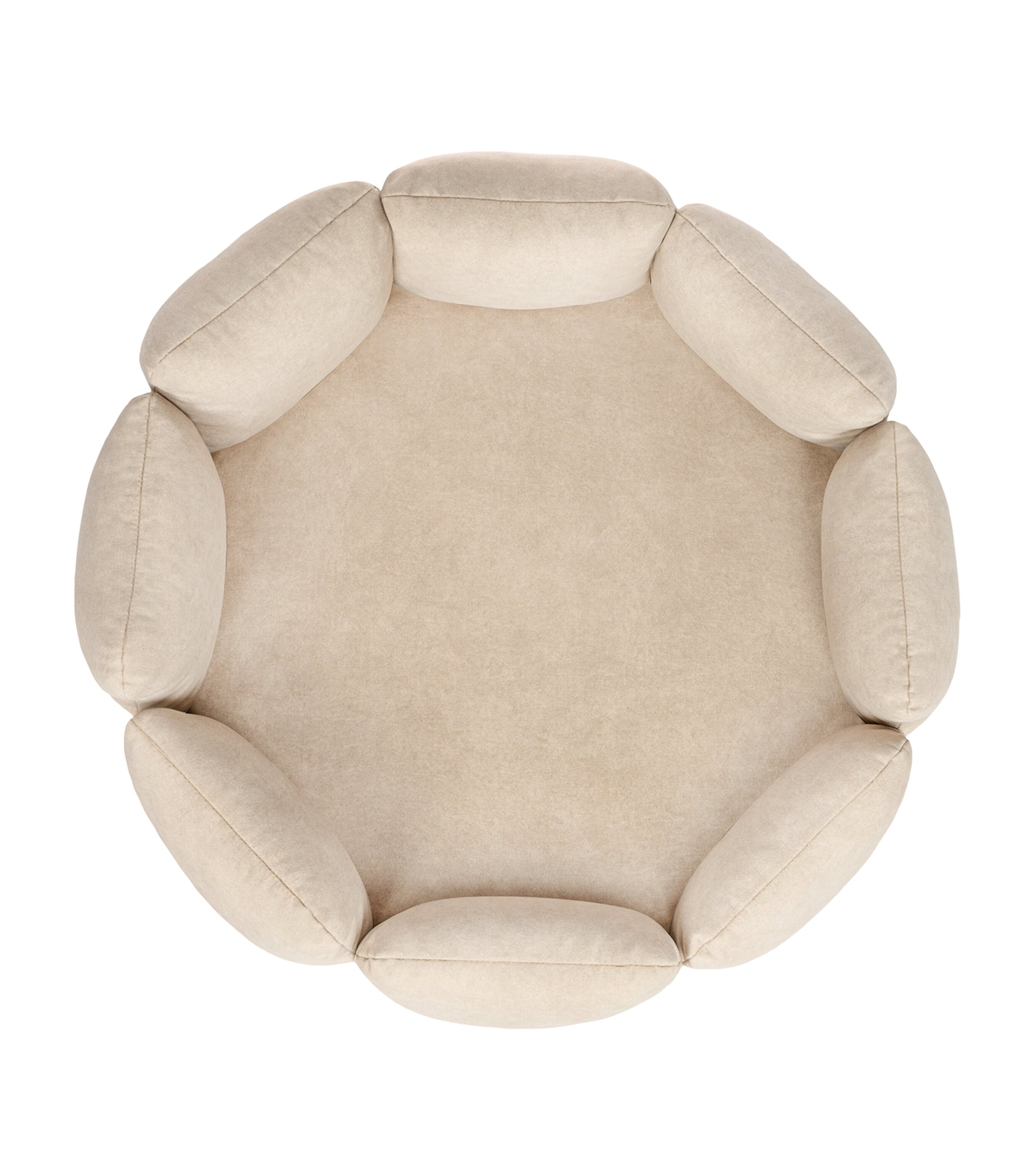 Medium Camelia Dog Sofa BEIGE+GOLD Image 3