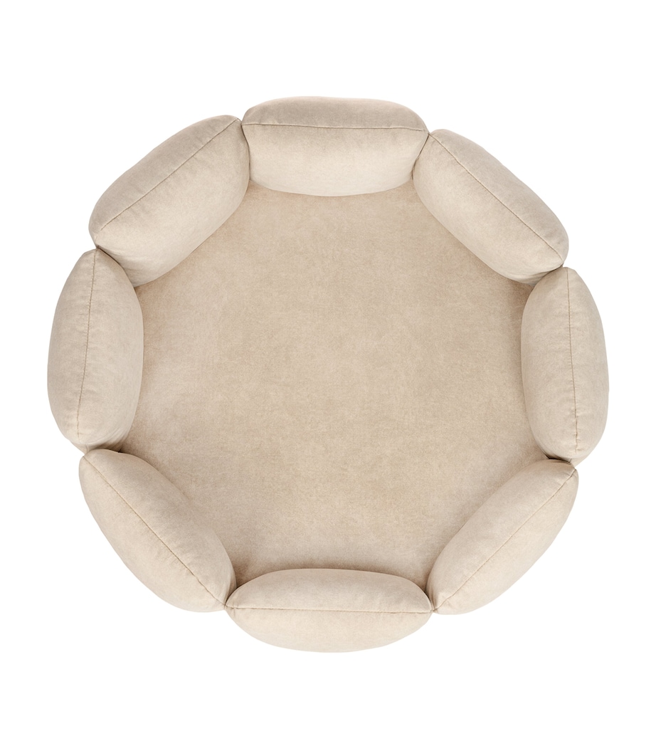 Medium Camelia Dog Sofa BEIGE+GOLD Image 3