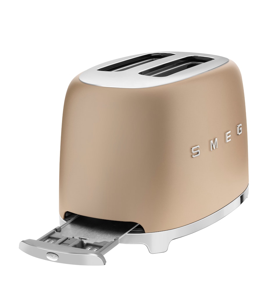 '50s Style 2-Slot Toaster - Matte Champagne MATTE CHAMPAGNE Image 4