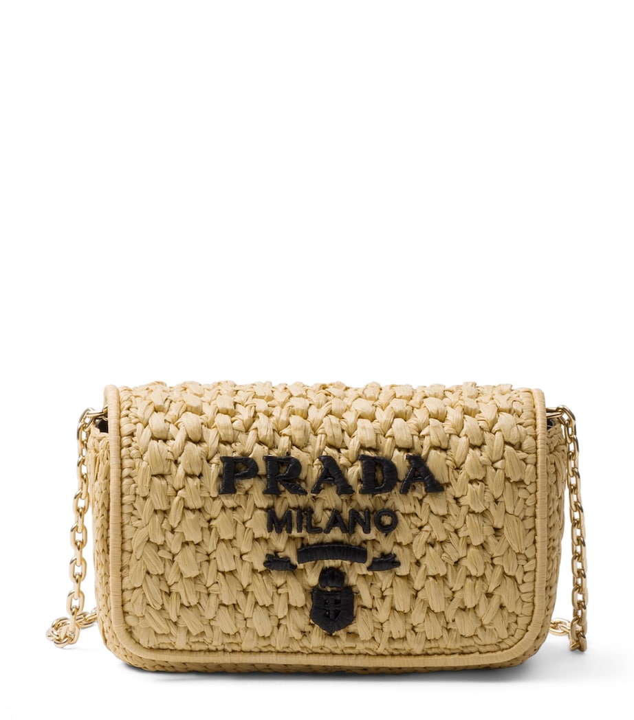 Prada Woven Cross-Body Bag Image 1