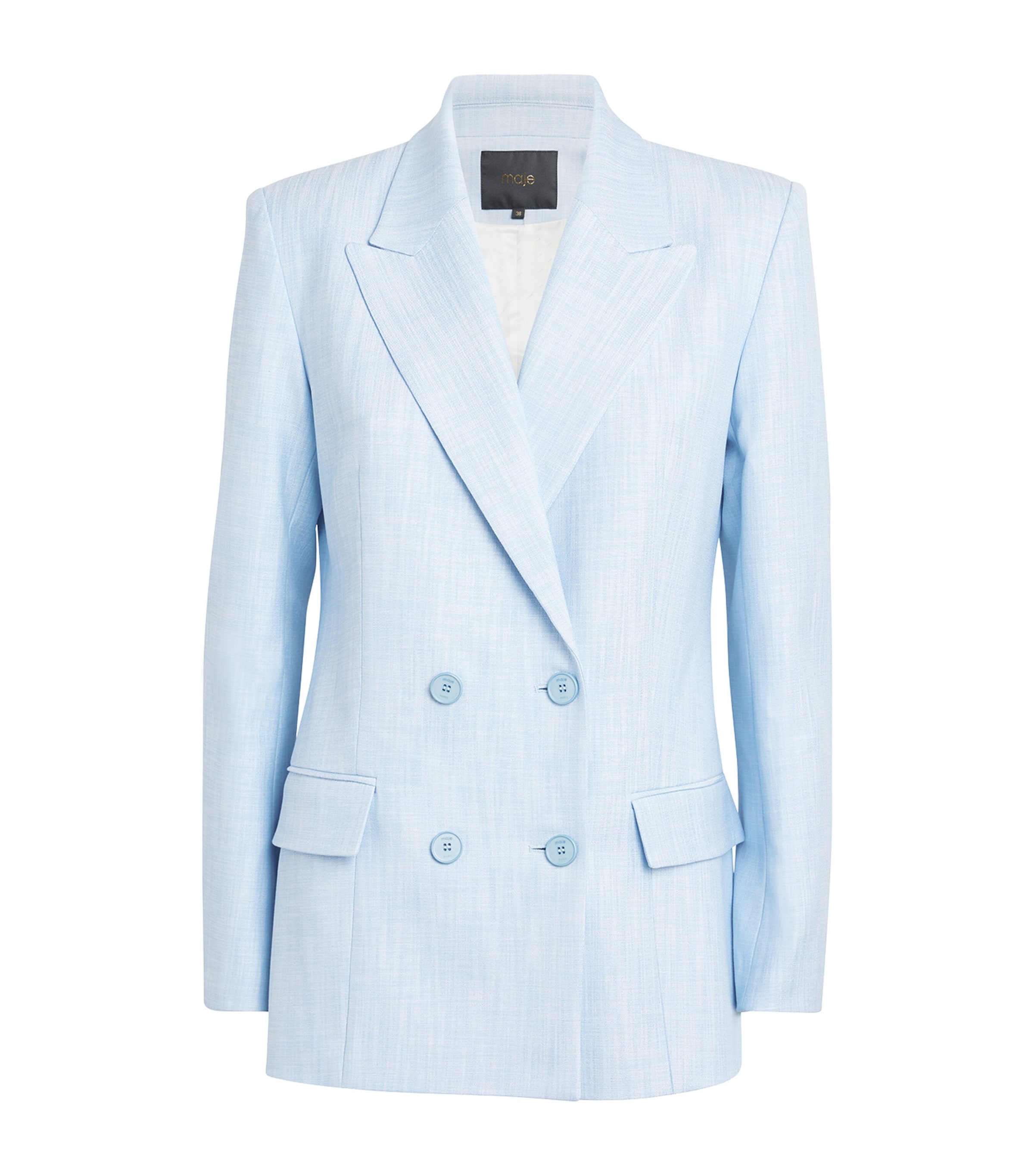 MAJE DOUBLE-BREASTED BLAZER 