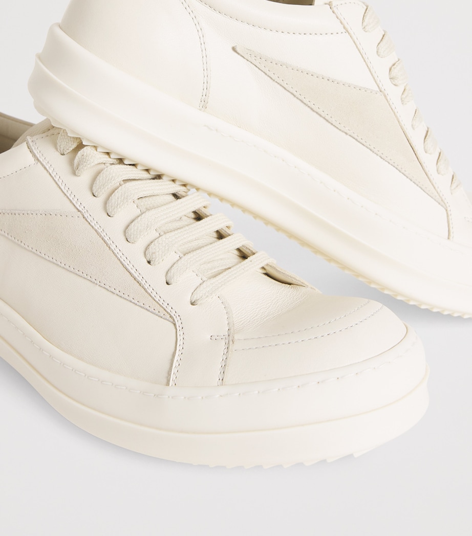 Leather Vintage Sneakers MILK/MILK/MILK Image 7