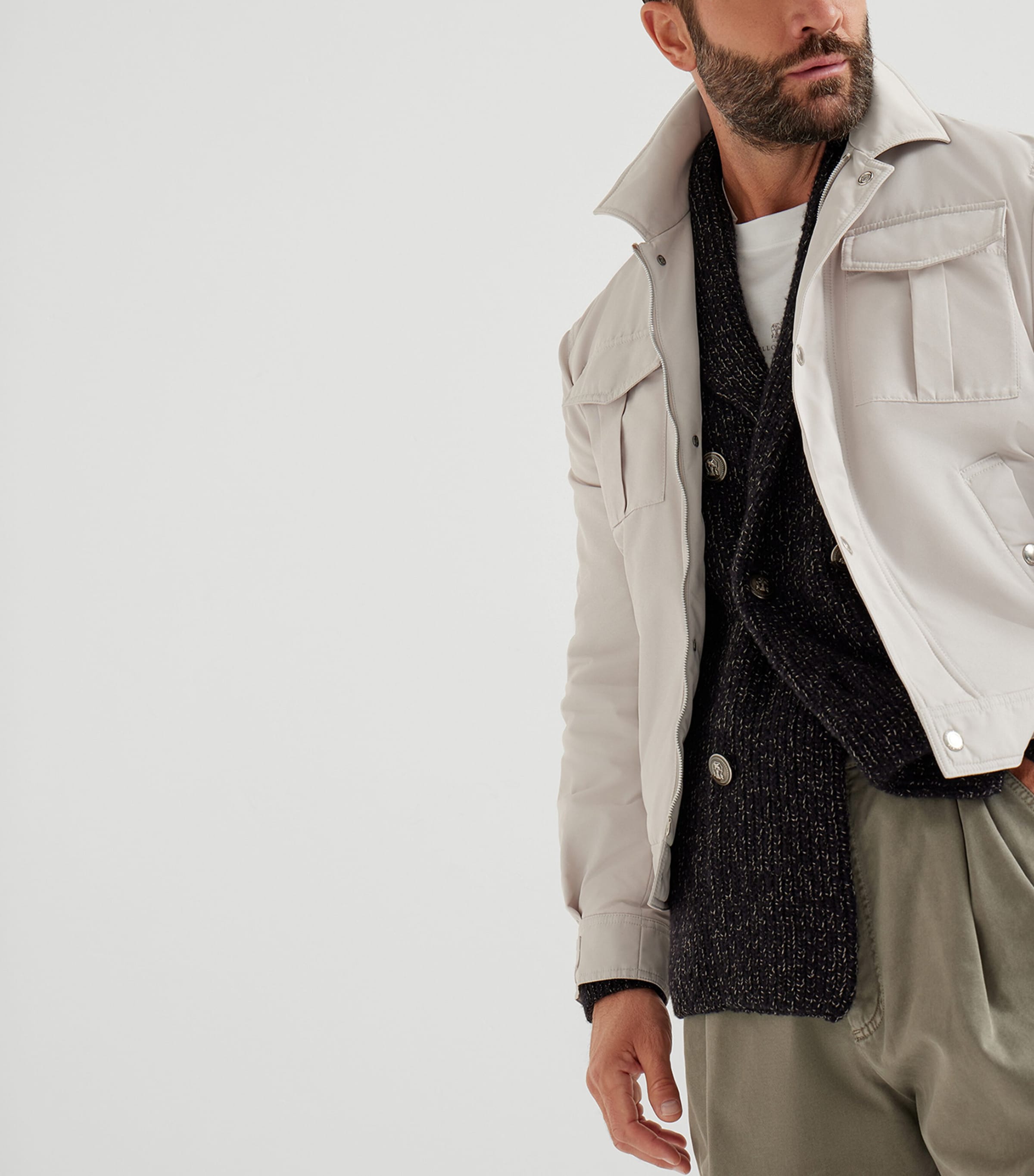 Water-Resistant Bomber Jacket CYN80 Image 4