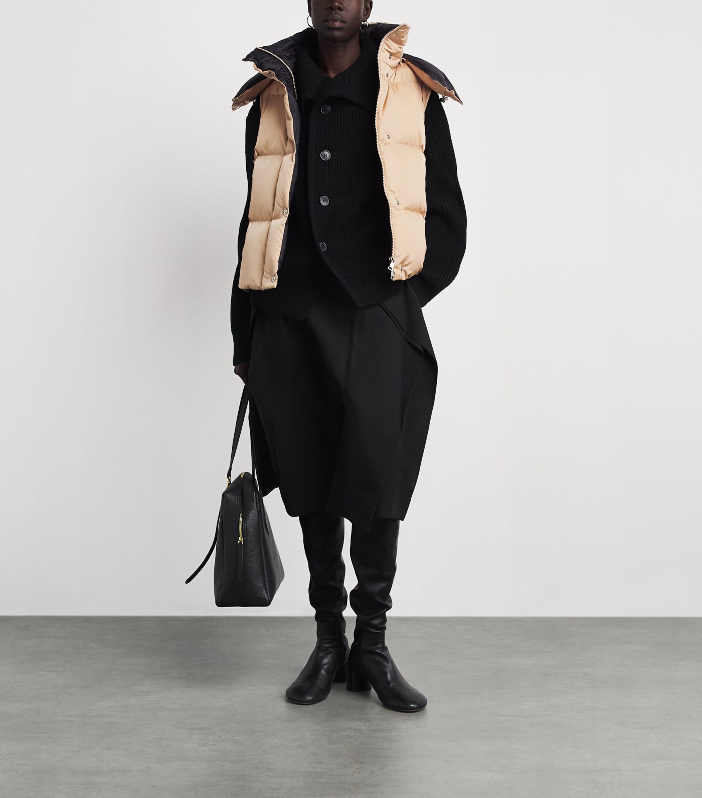Moncler Womens Down Quilted Macareux Gilet Image 2
