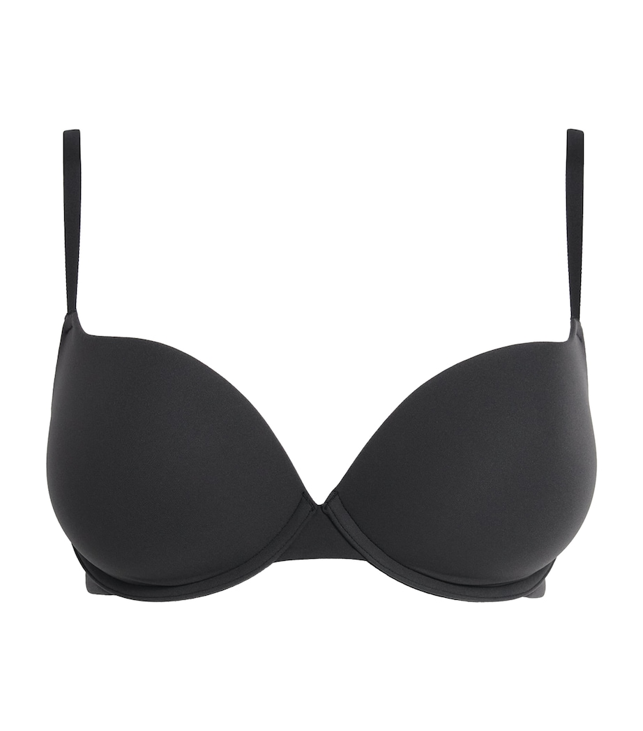 Skims Womens Fits Everybody T-Shirt Bra Onyx Image 1