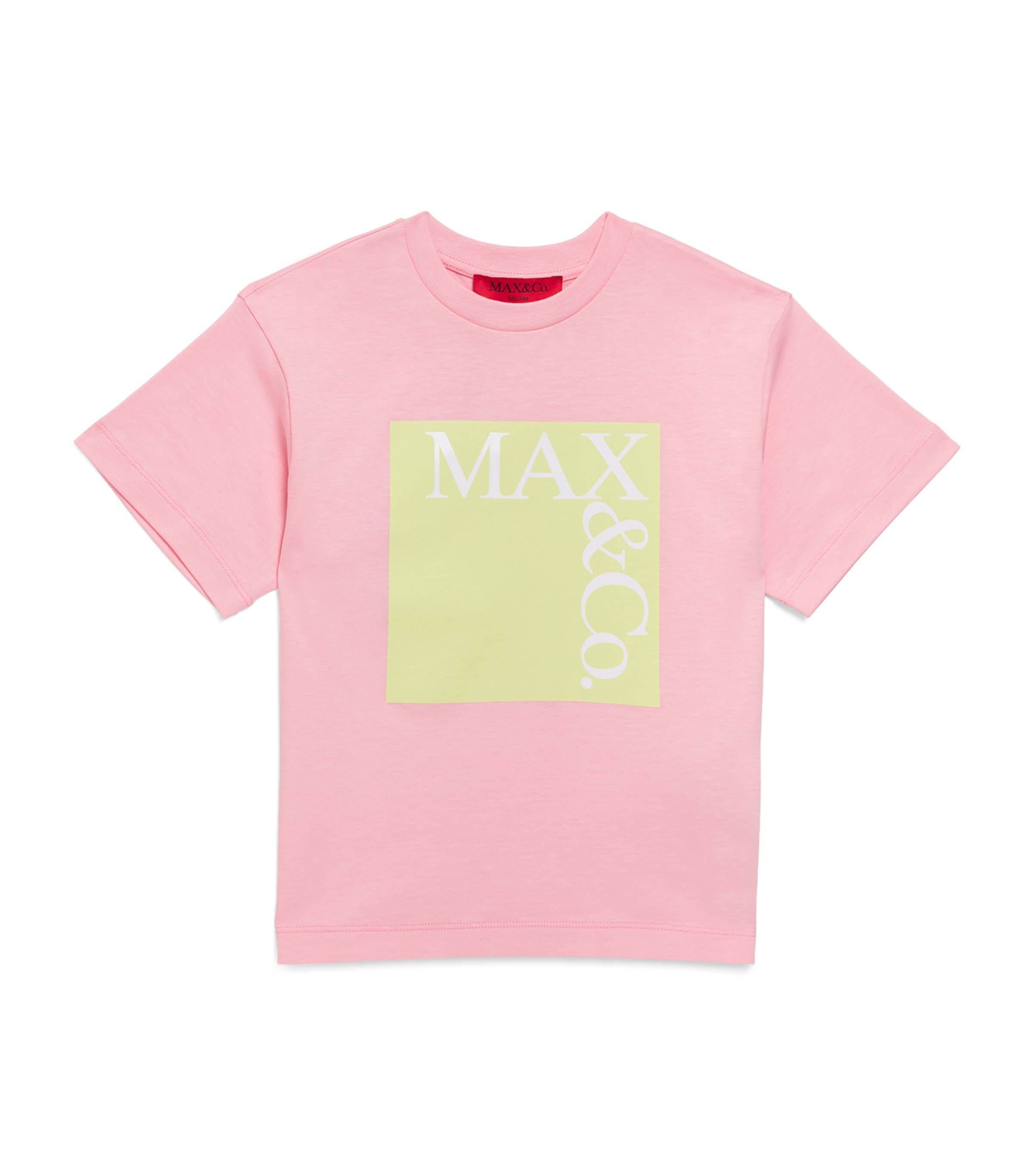 MAX & CO COTTON LOGO T-SHIRT
