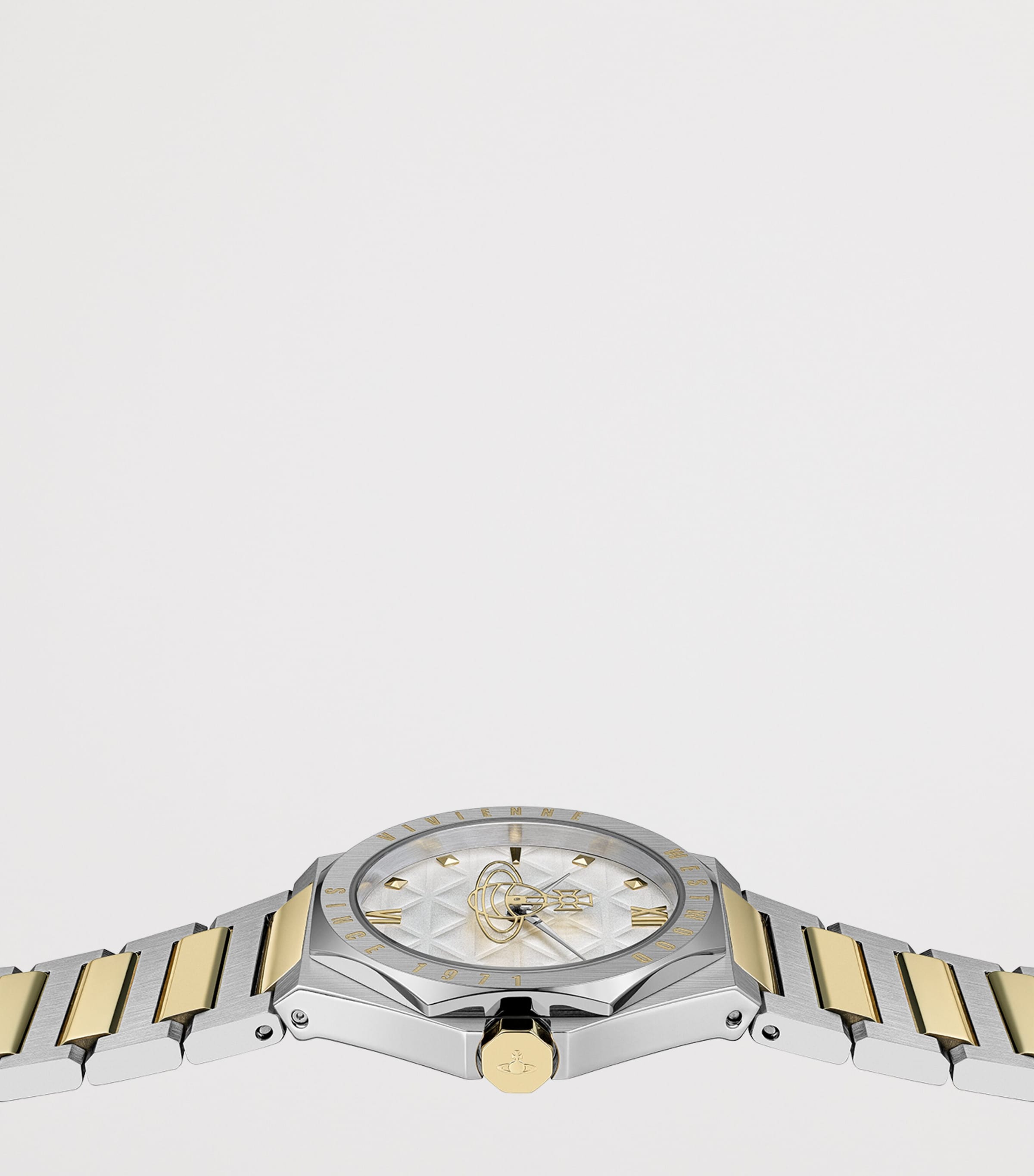 Vivienne Westwood Stainless Steel Aldgate Watch 35mm Silver Image 3