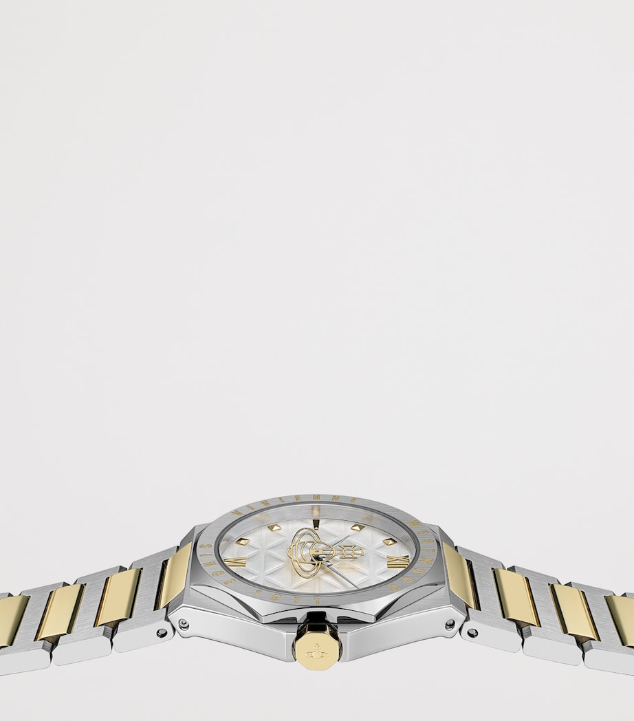 Vivienne Westwood Stainless Steel Aldgate Watch 35mm Silver Image 3