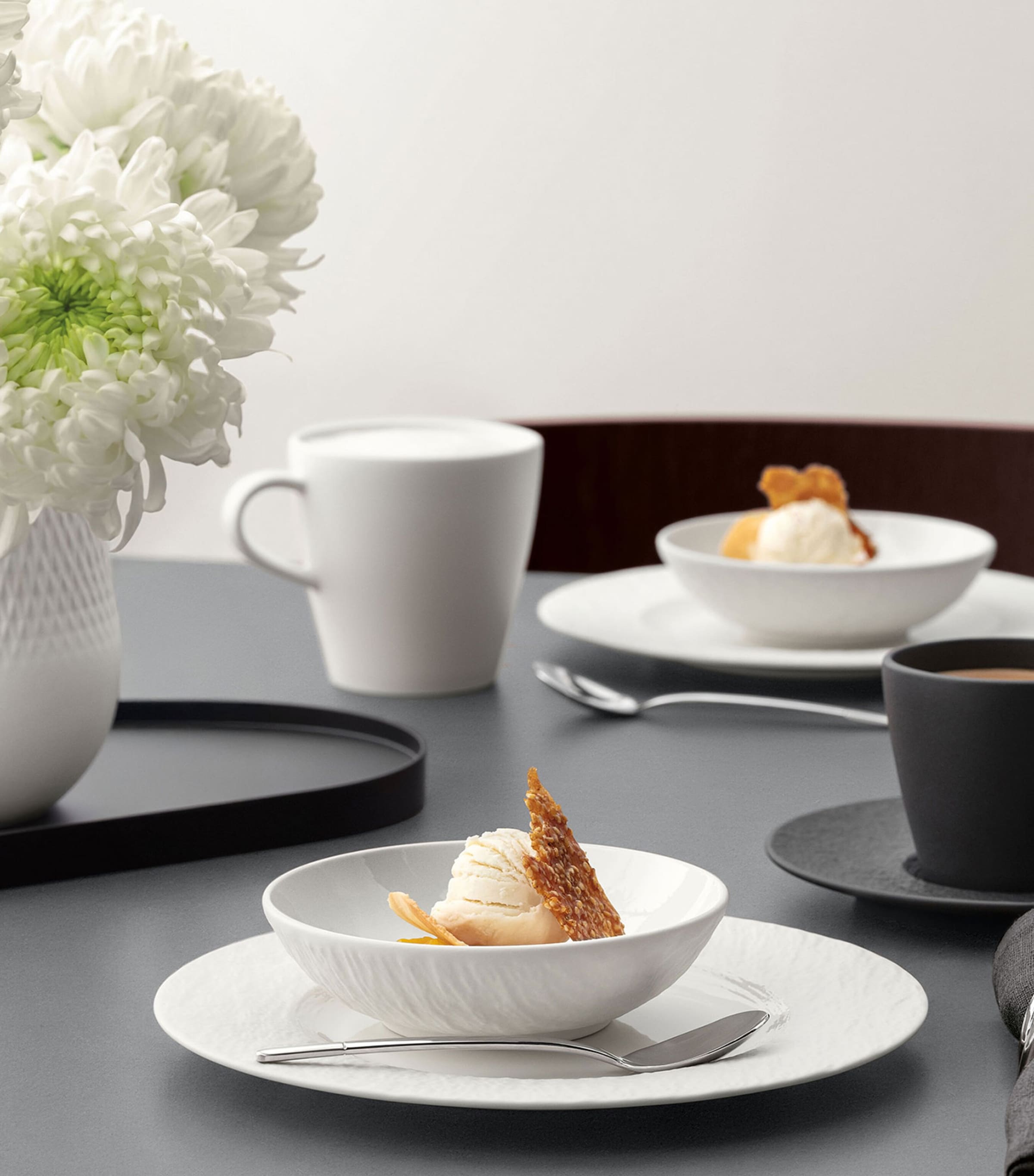Villeroy & Boch Manufacture Ice Dessert Bowl (13cm) White Image 3