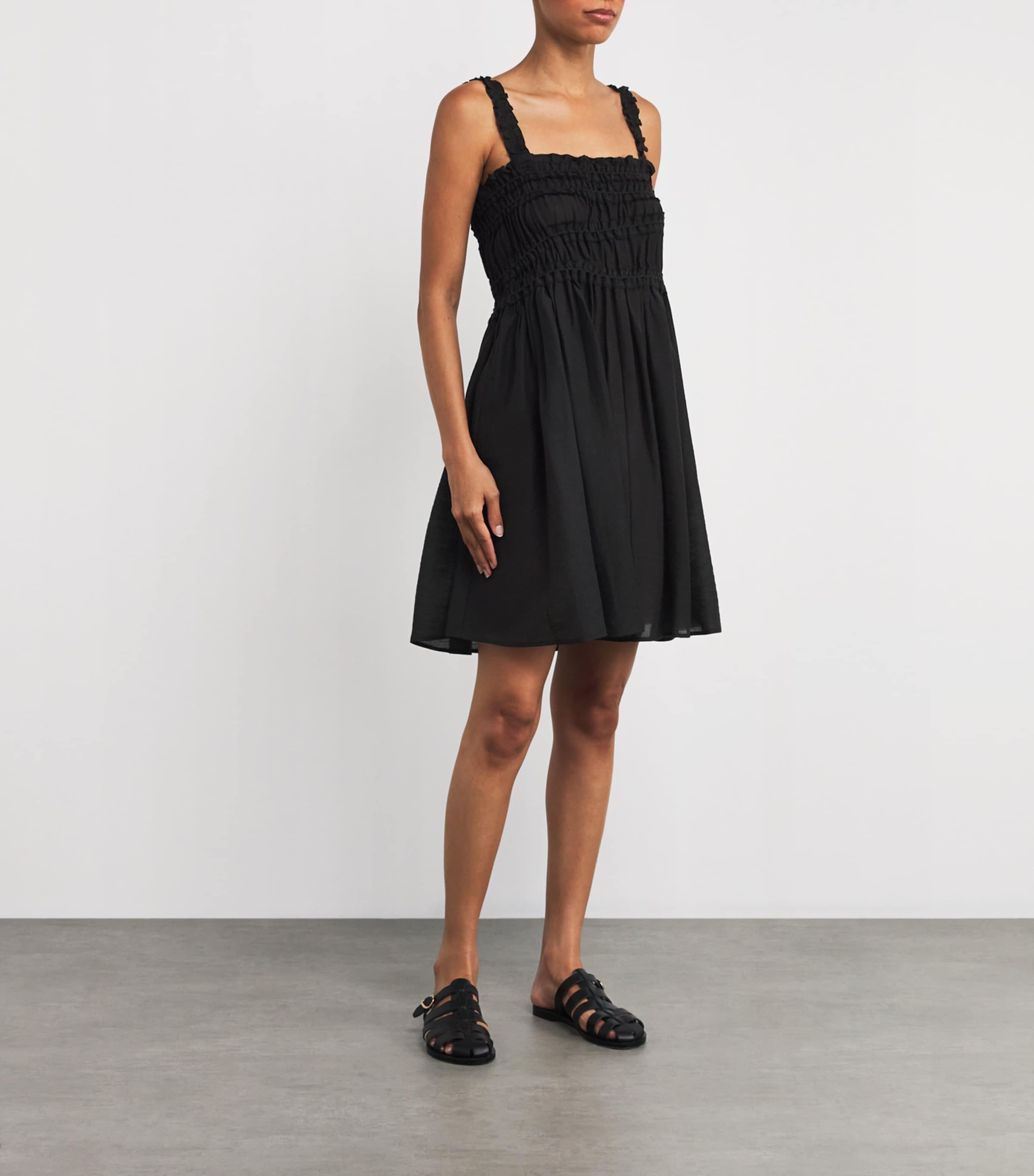 TORY BURCH ワンピース 服 25 Smocked midi dress1070323 Tory Burch Smocked Midi Dress | Harrods US