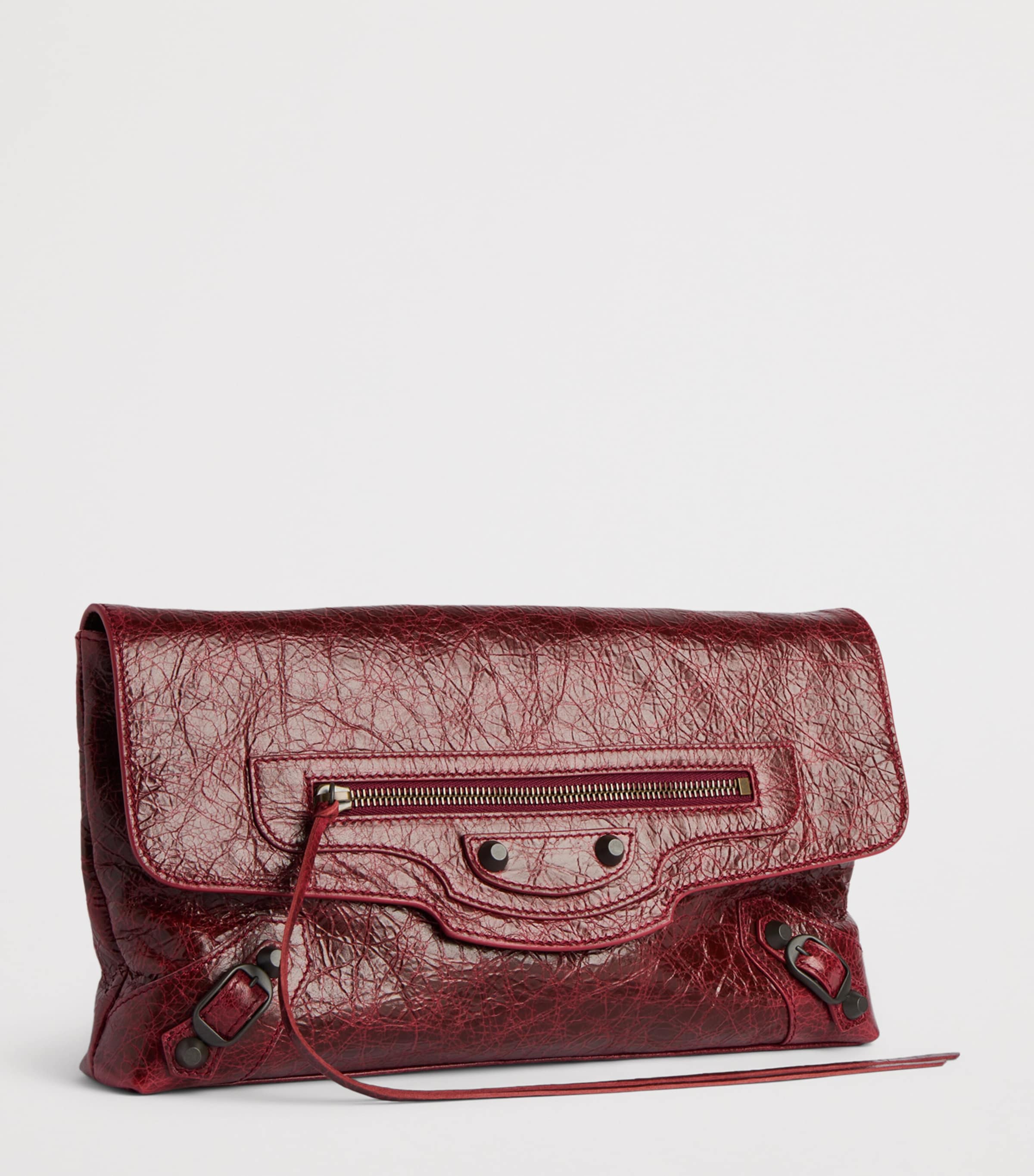 Balenciaga Lambskin Le City Clutch Bag Image 3