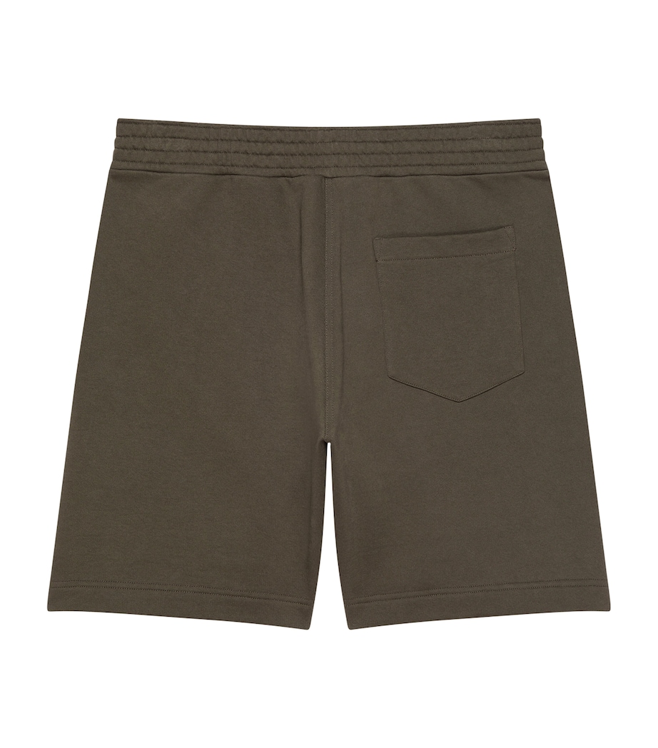 Cotton Logo Sweatshorts KHAKI Image 2