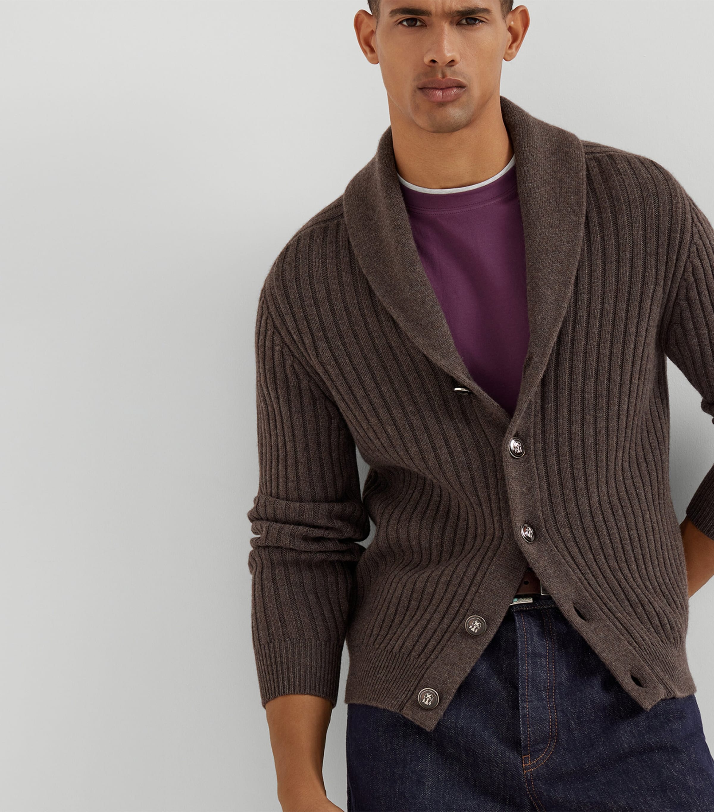 Cotton Faux-Layered T-Shirt CTF75 Image 5