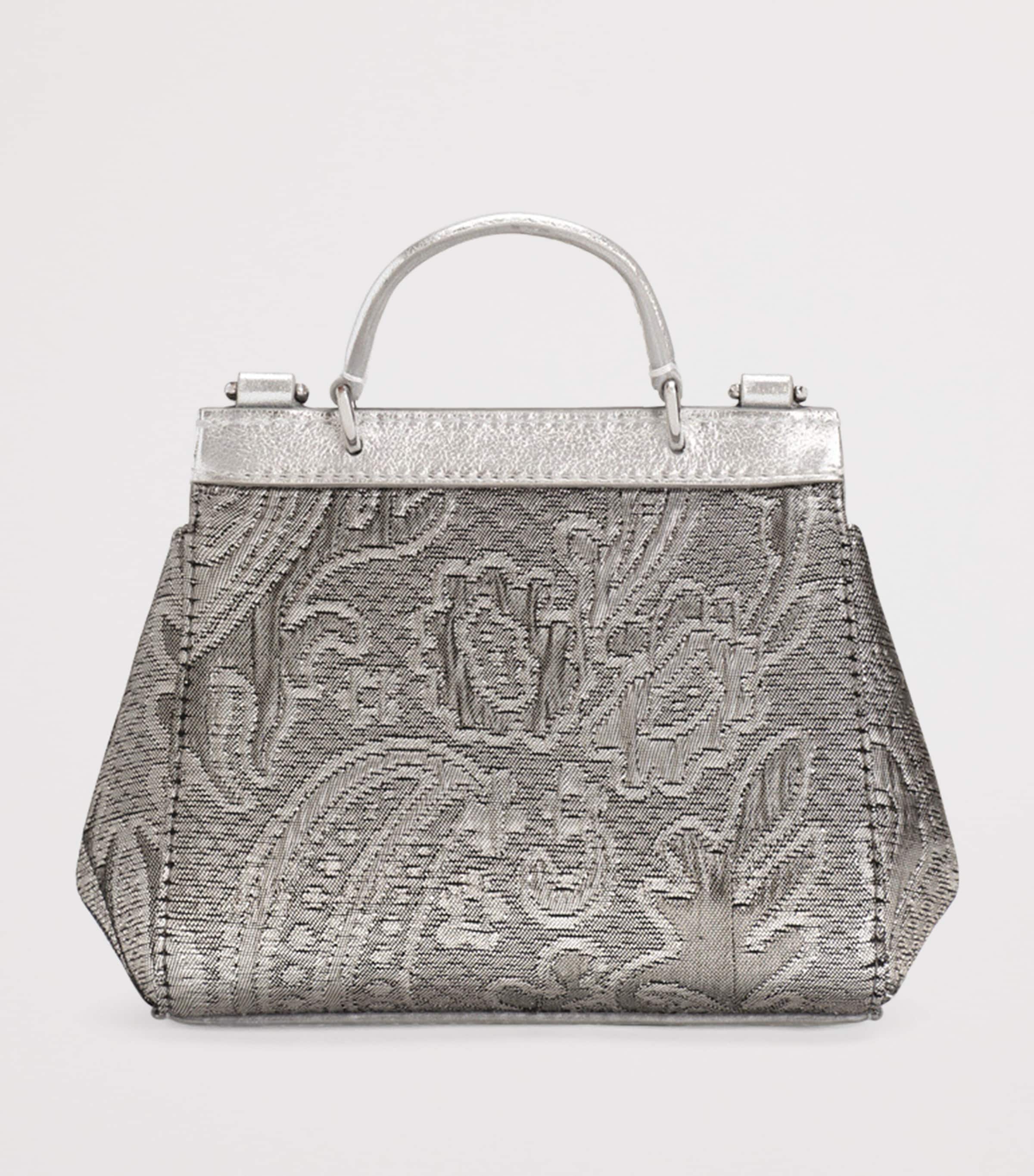 Embellished Top-Handle Bag 8D708SILVE Image 3