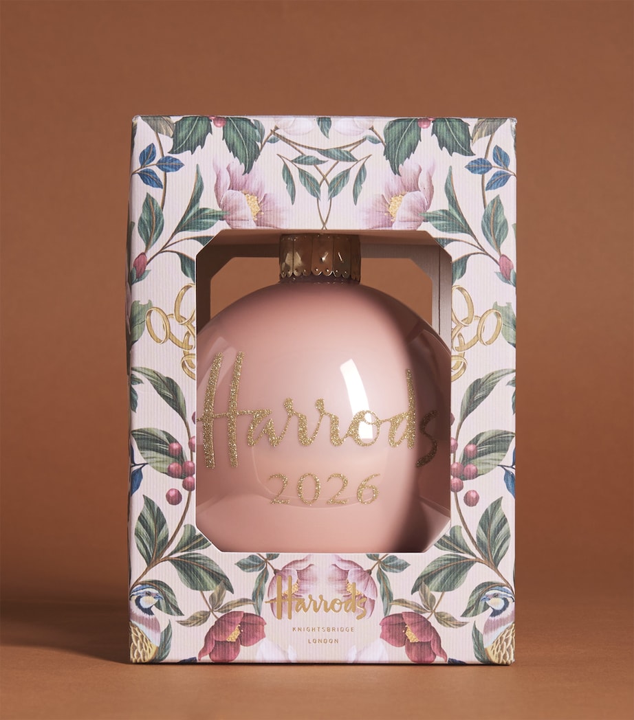 Harrods 2026 Year Bauble Pink Image 3