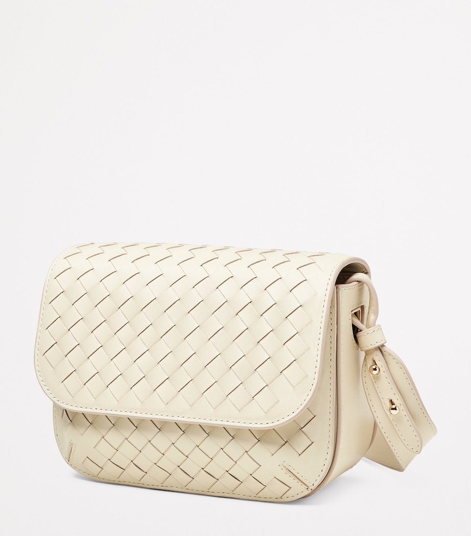 Woven Leather Ella Cross-Body Bag IVORY Image 2