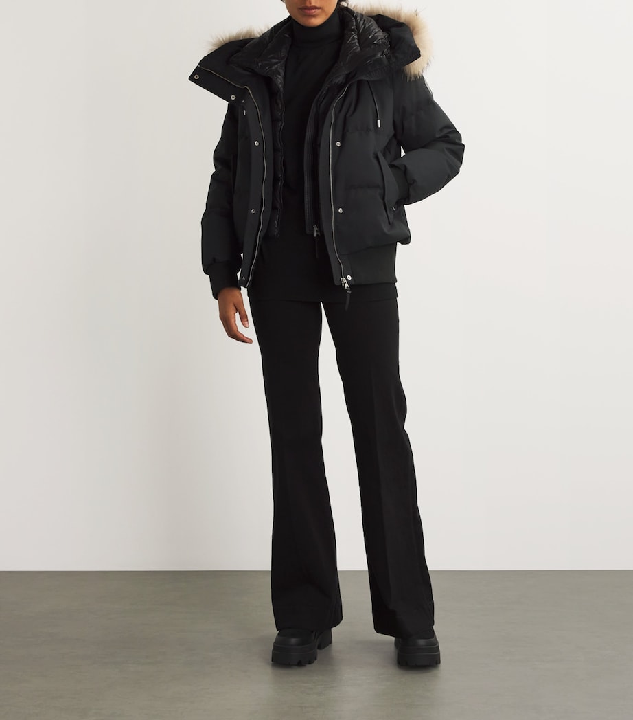 Down Nefi-F Puffer Jacket BLACK C0001 Image 2