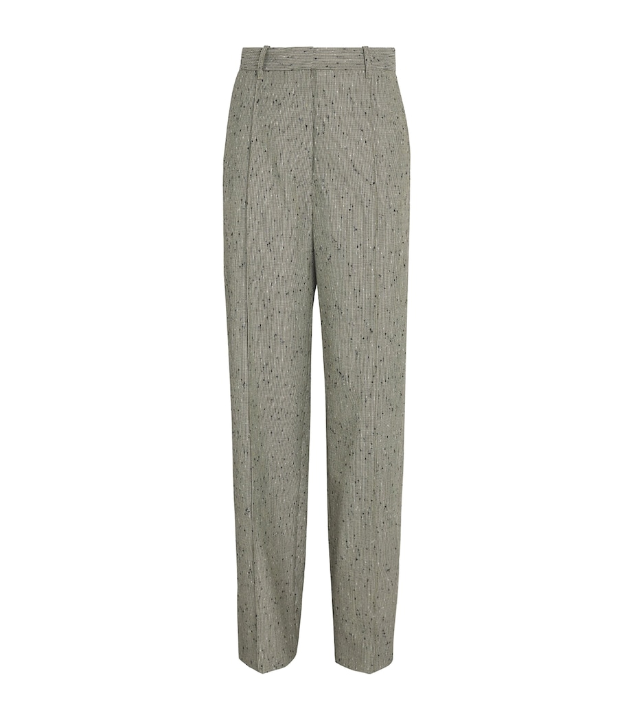 Slubbed Noma Straight Trousers KHAKI MARLE D70 Image 1