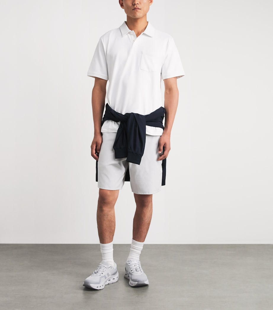 VUORI Mens 8’’ Aim Shorts Sll Salt Linen Image 2