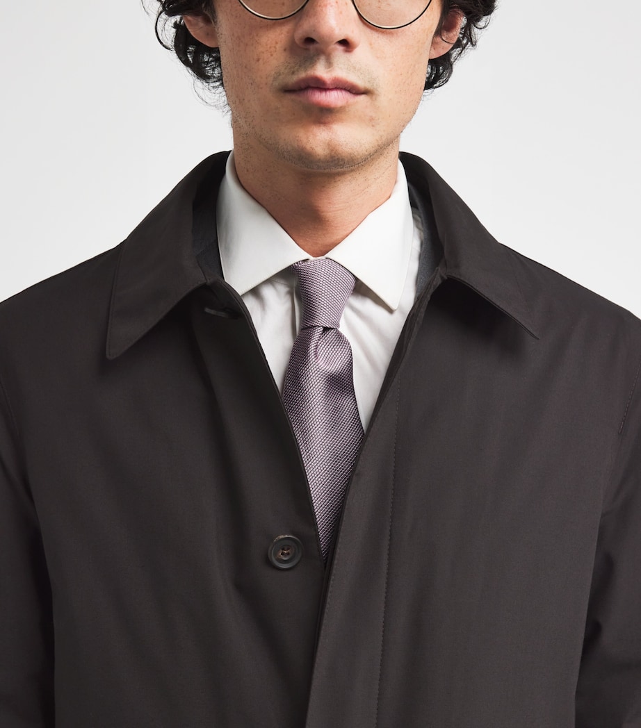 Water-Resistant Overcoat 030 DARK BROWN Image 6