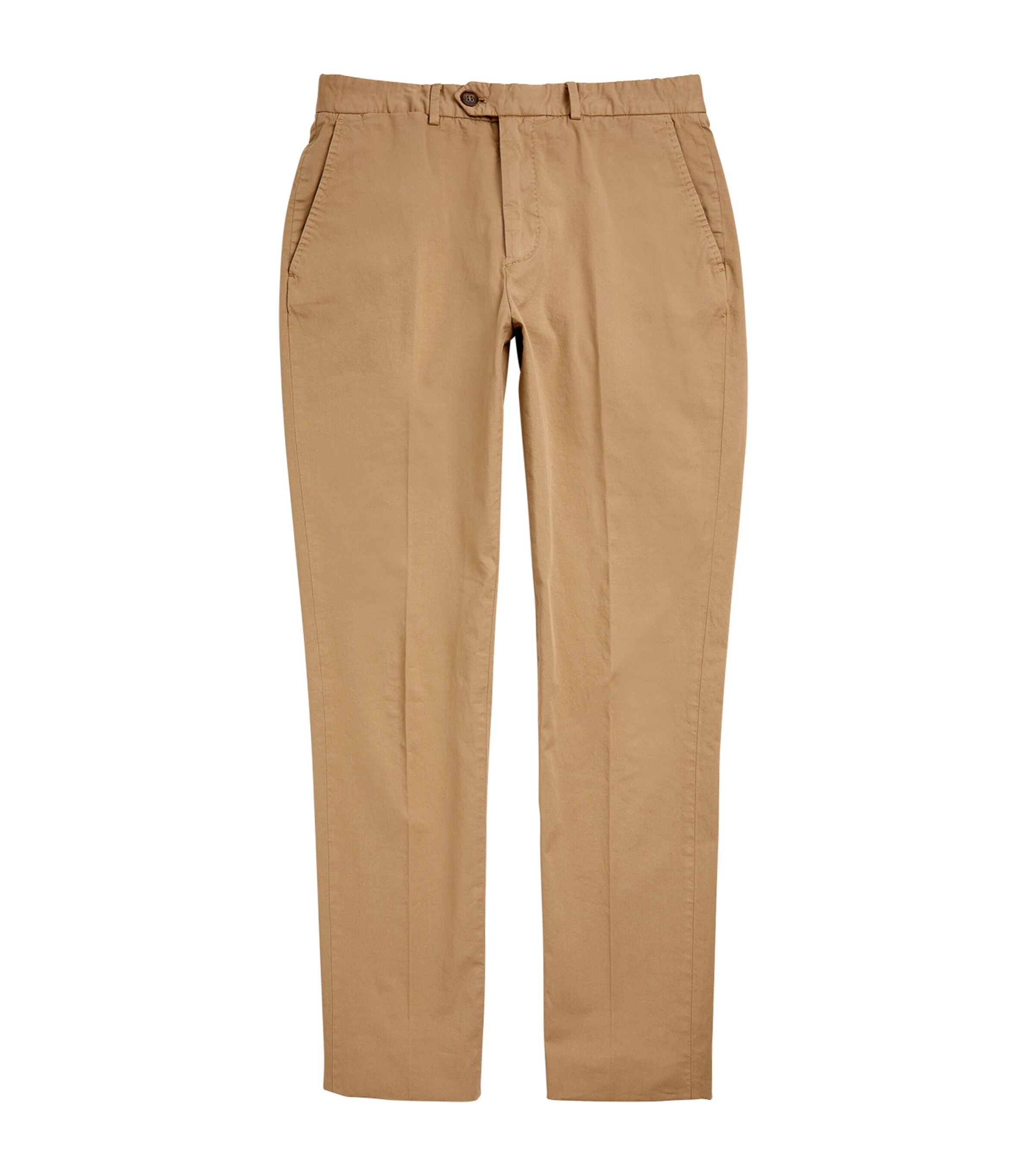 Shop Ralph Lauren Purple Label Stretch-cotton Eaton Trousers In Green