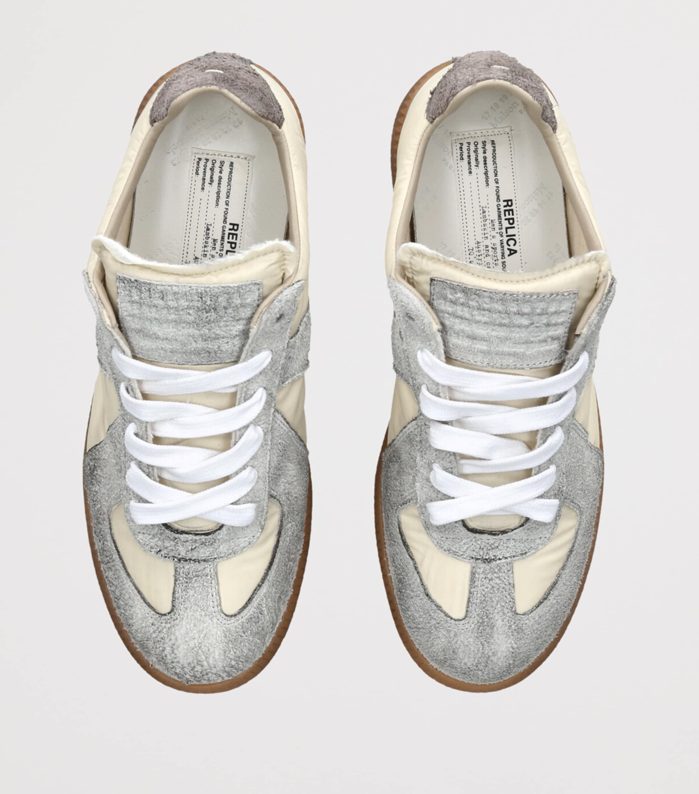 Maison Margiela Beige Replica Sneakers | Harrods CA